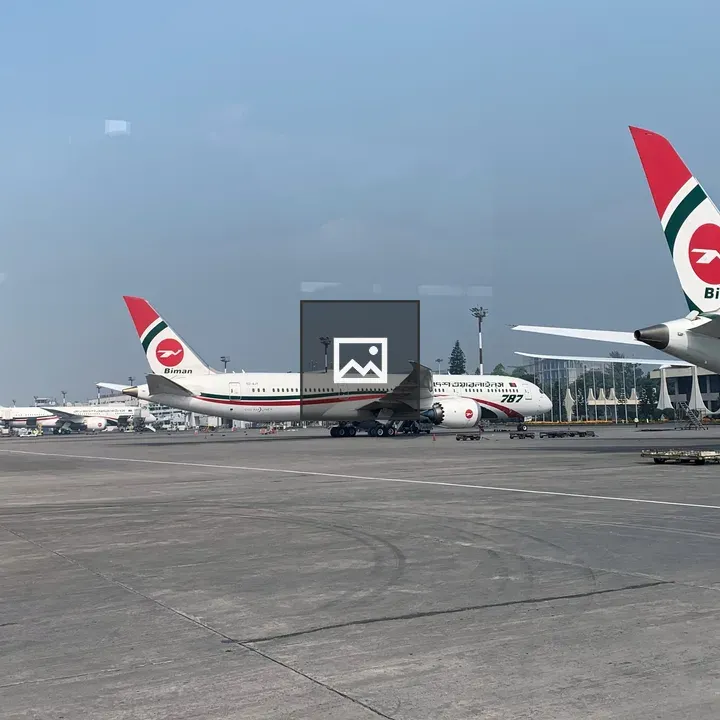 Airplanes Parked at Airport