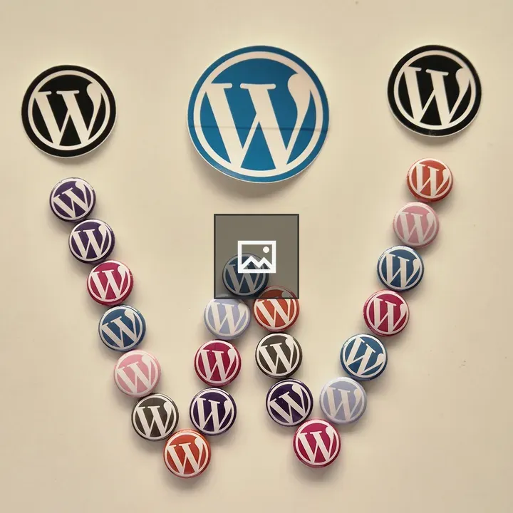 WordPress logos on white background