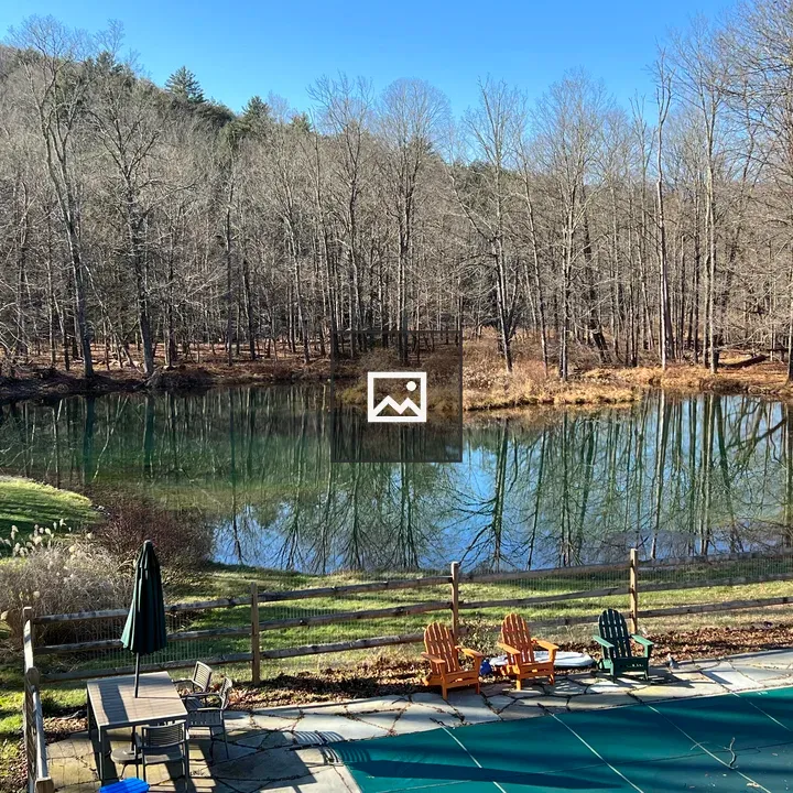 Local pond on a sunny day
