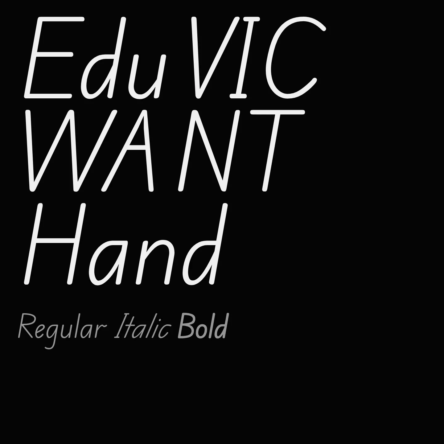Edu VIC WA NT Hand