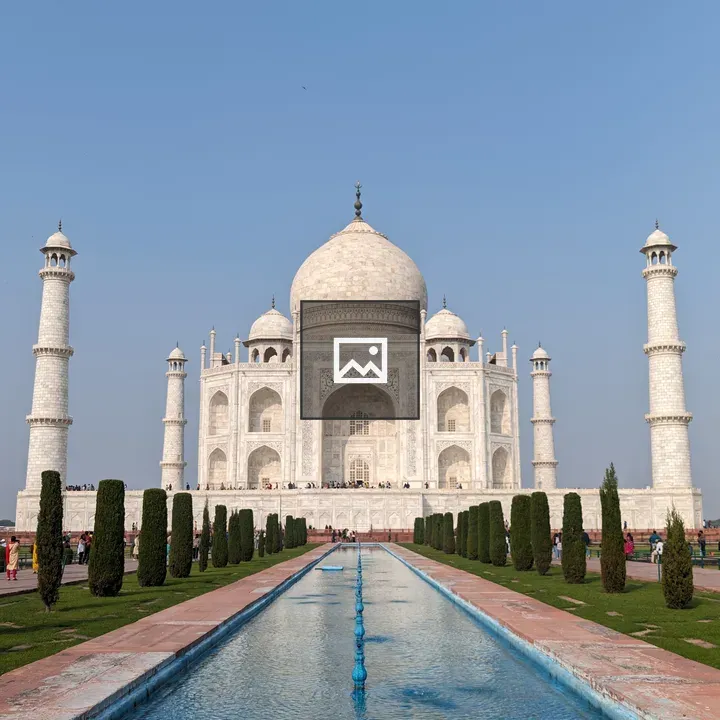 Taj Mahal with Reflective Pool