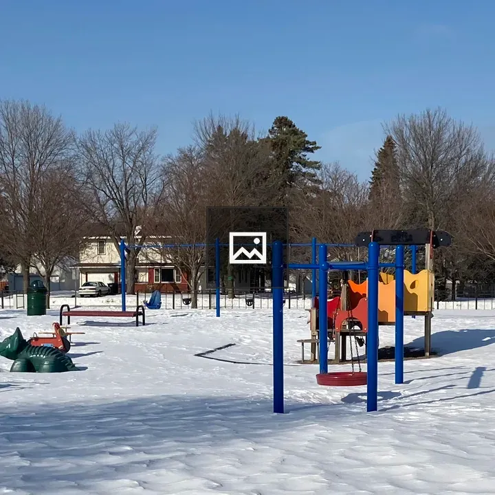 Children at park playground