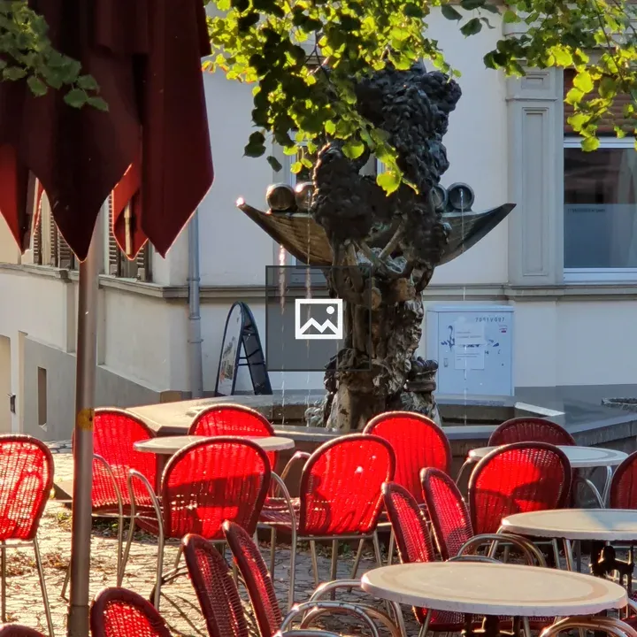 Cafe in Eltville am Rhein