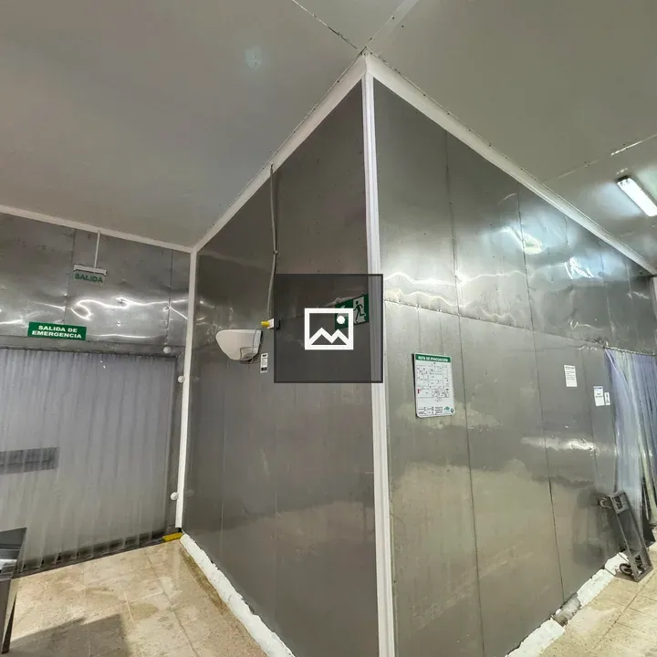 Room Lined with Stainless Steel