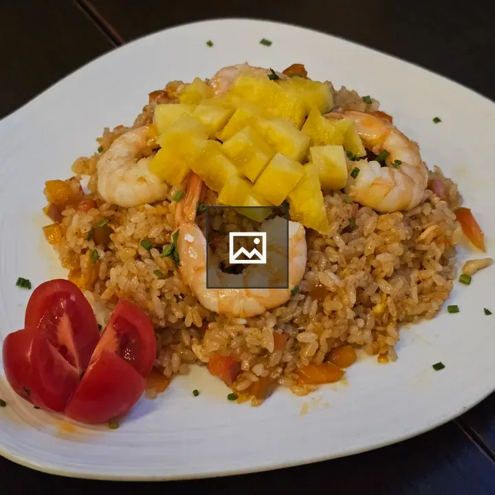 Pineapple Fried Rice with Shrimp