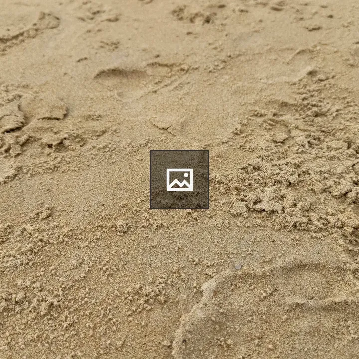Close-up Sand Footprints
