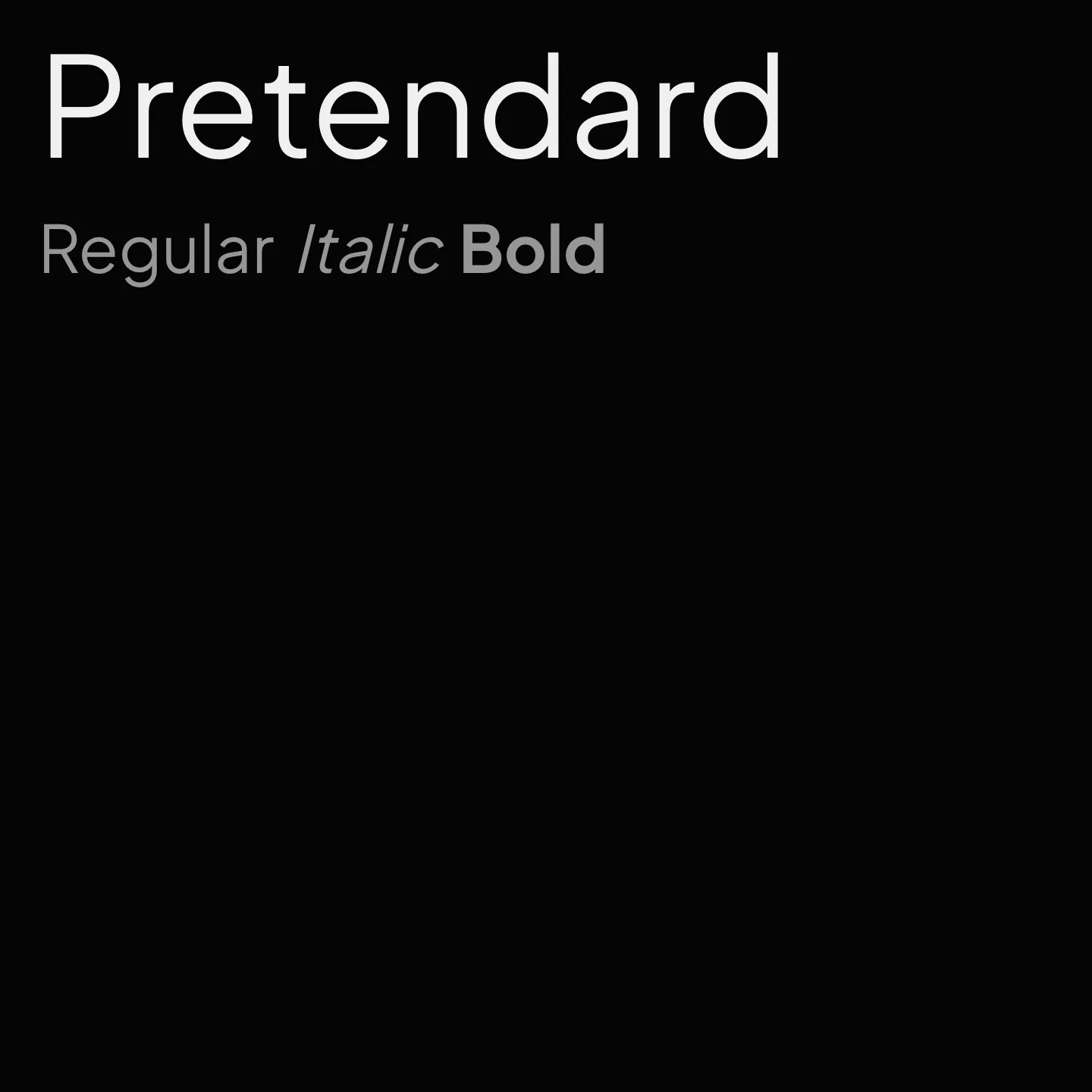Pretendard