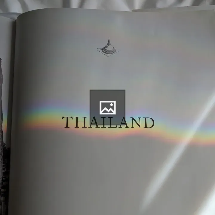 Book Opened: Thailand Rainbow