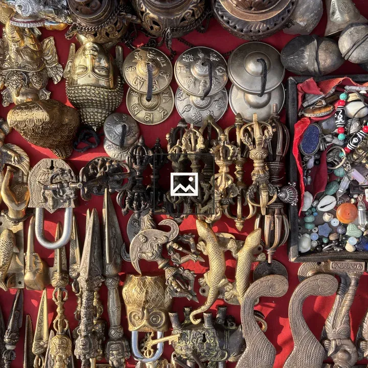 Ornate Brass Antiques Collection