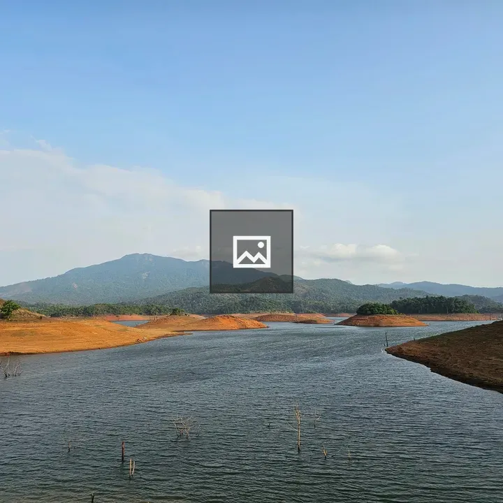 Dam Reservoir and Green Hills