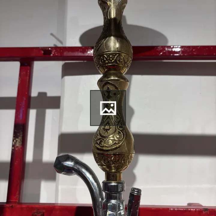 Decorative hookah close-up