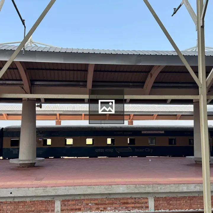 Train at a Railway Platform