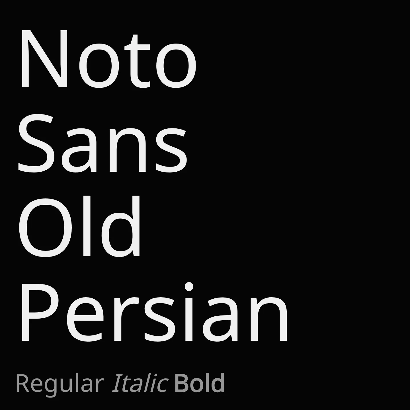 Noto Sans Old Persian