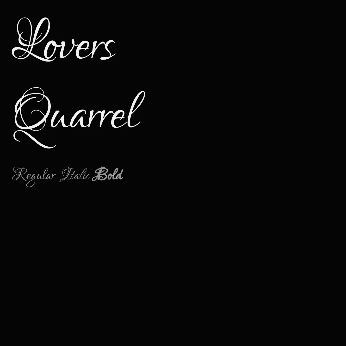 Lovers Quarrel