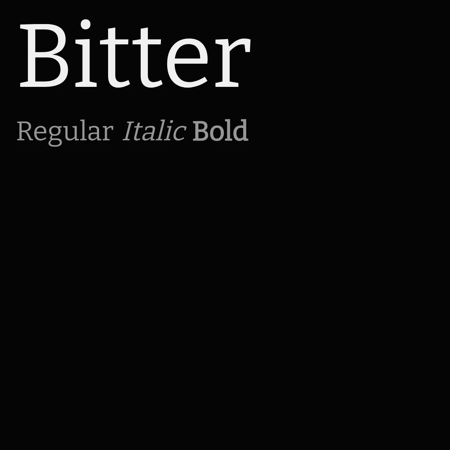 Bitter