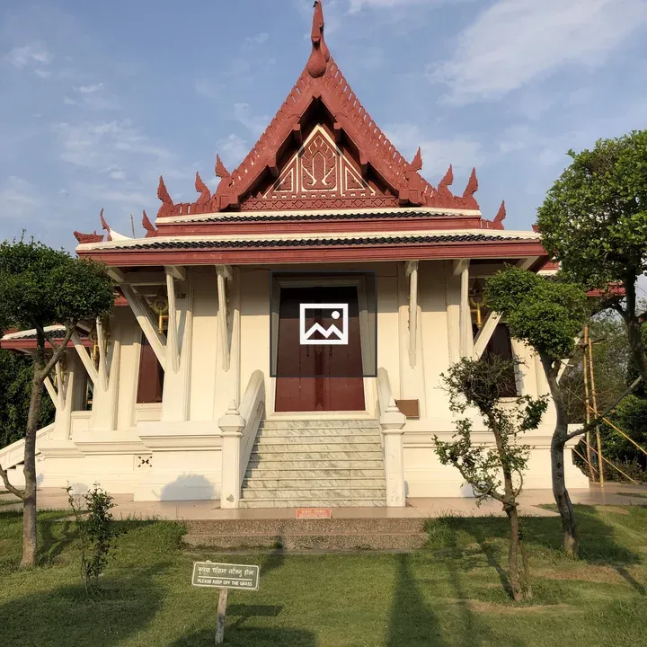 White and Red Temple
