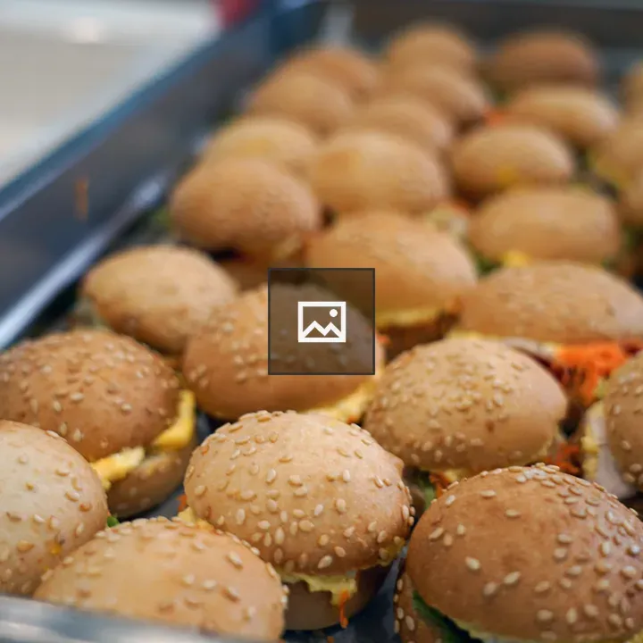 Vegan miniburgers