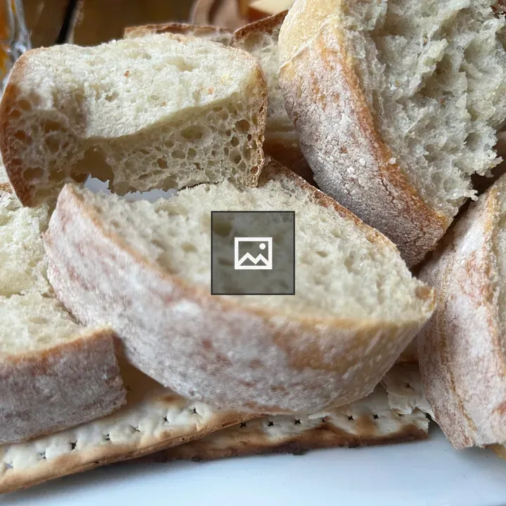 Bread on Plate