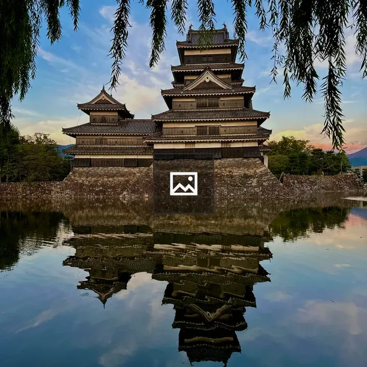 Matsumoto Castle at Dusk