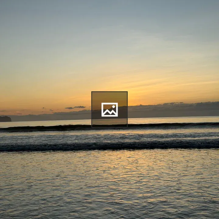 Sunset at Tambor Beach