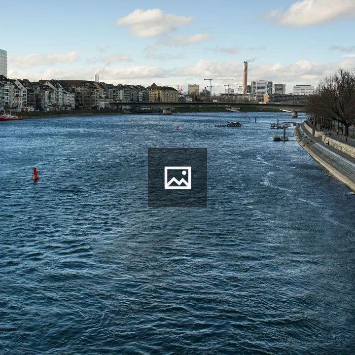 View of the Rhine in Basel