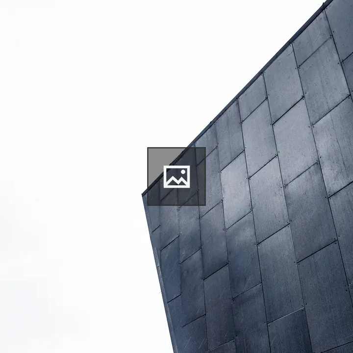 Modern dark panel building facade