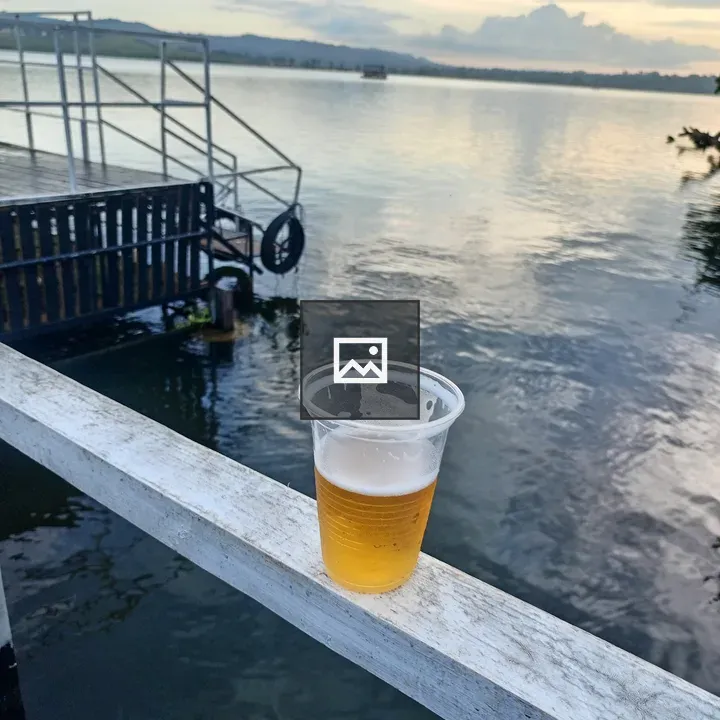 Beer in a Clear Cup