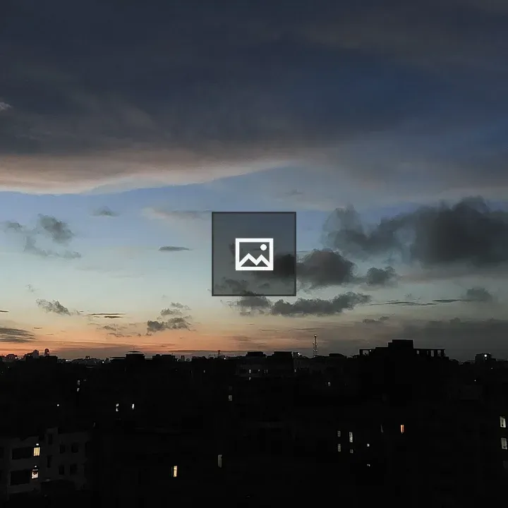 Simple Evening Dhaka Scene