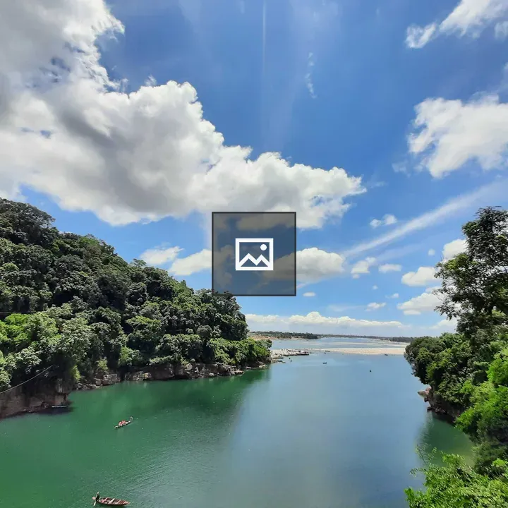 Dawki Bridge Viewscape
