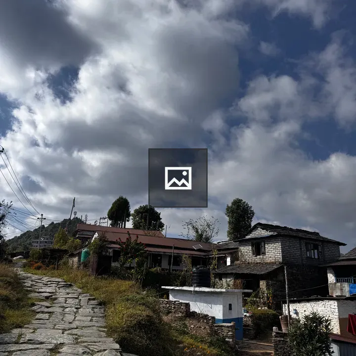 Stone Pathway in Village
