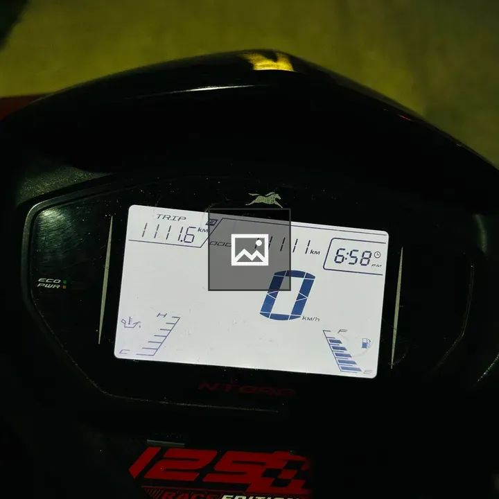 Travel meter of a scooter