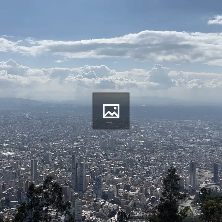 Panoramic Cityscape from Elevation