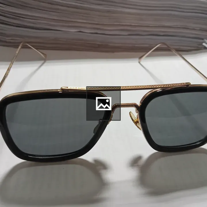 Sunglasses with Gold Frame