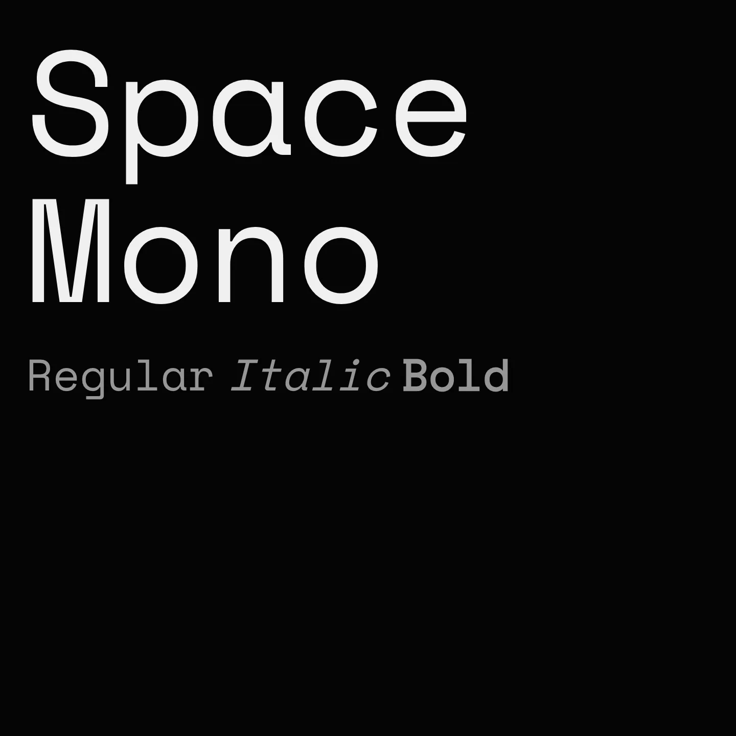 Space Mono
