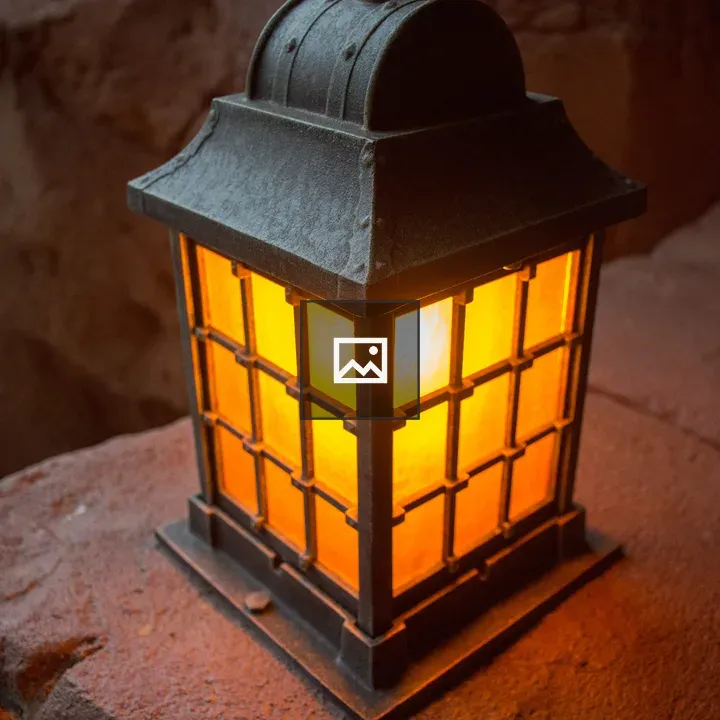 Lantern on a Rock