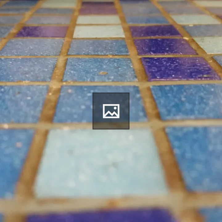 Blue Tile Floor Pattern