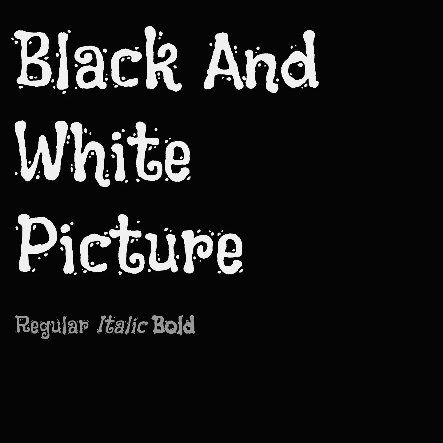 Black And White Picture