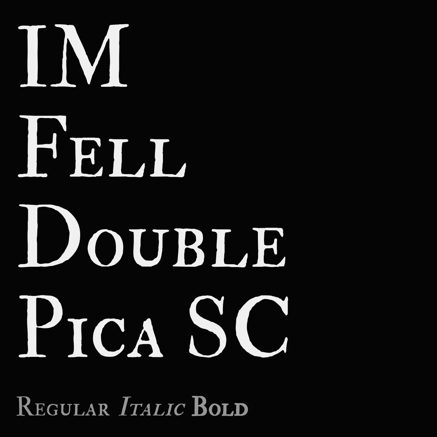 IM Fell Double Pica SC