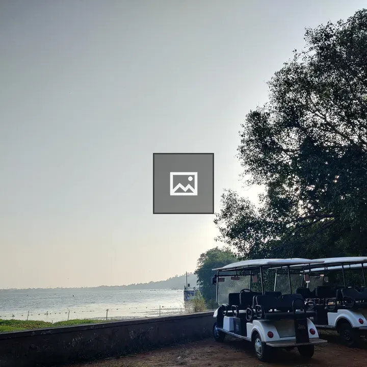 Morning view from lakeside in Bhopal