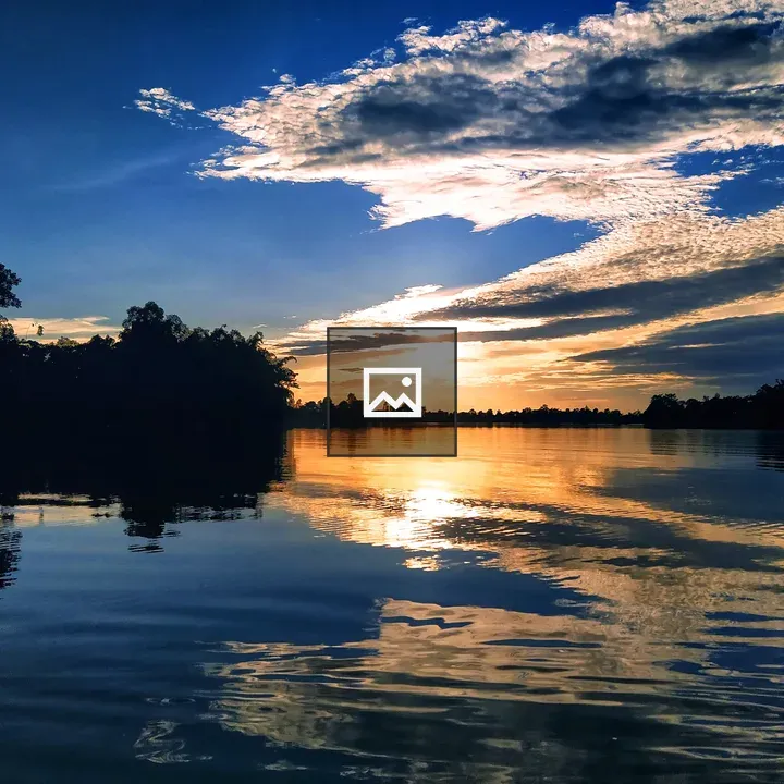 Sunset Reflections on Water