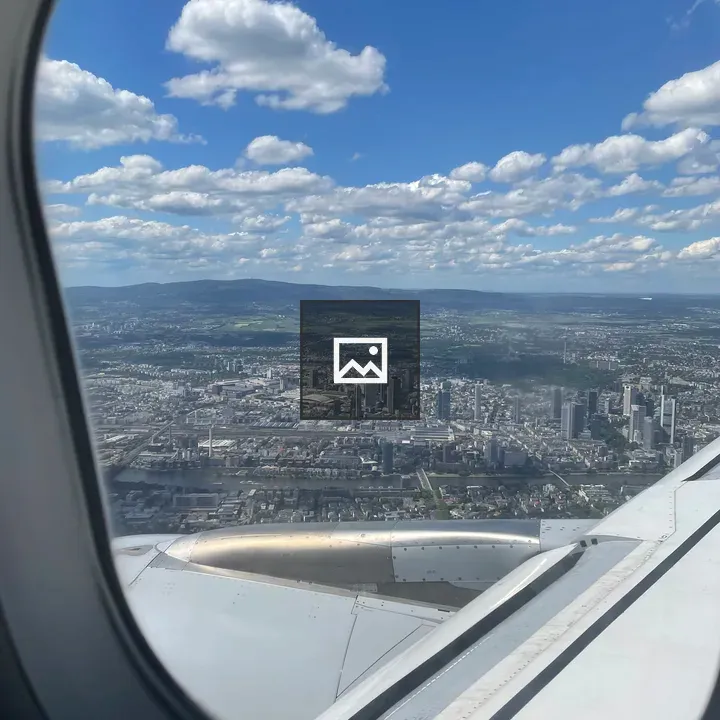 Arriving to Frankfurt