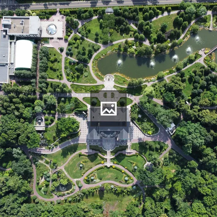 Aerial View of Mezhyhirya Residence