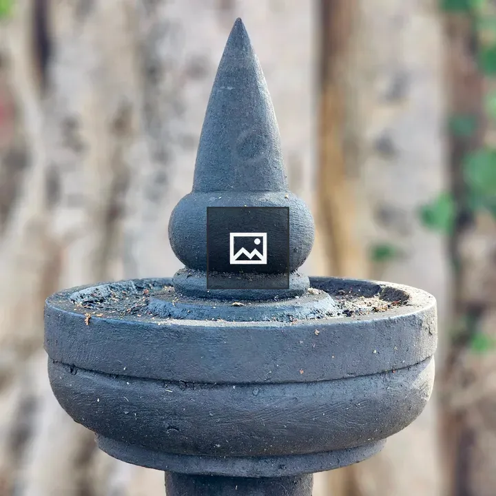Antique stone lamp