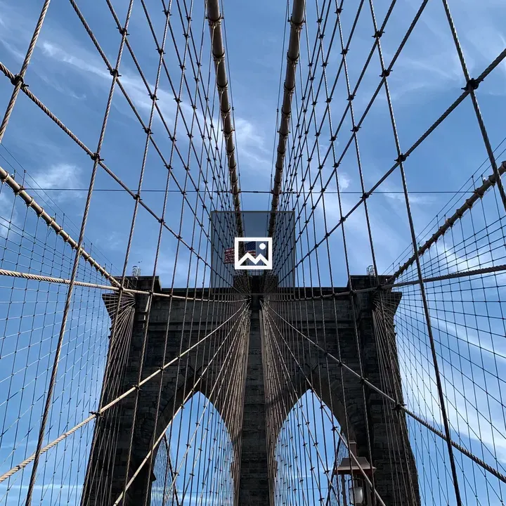 Brooklyn Bridge Suspension Cable View