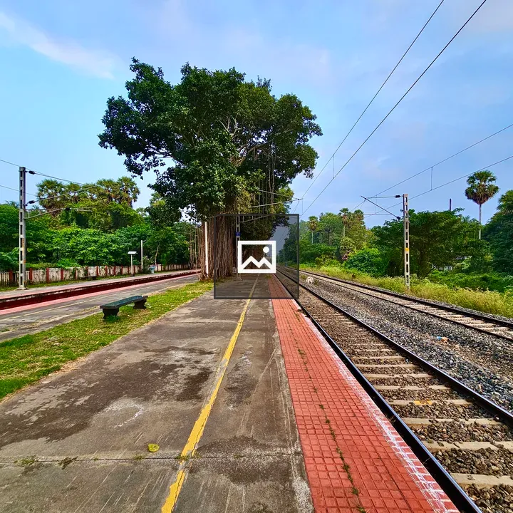 Muthalamada Railway Station at Dusk