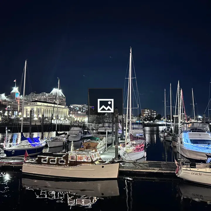 Market on the Pier Night View