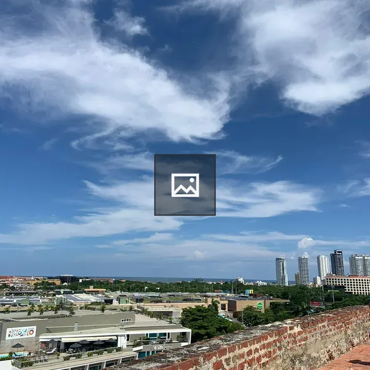 City view from fortress wall