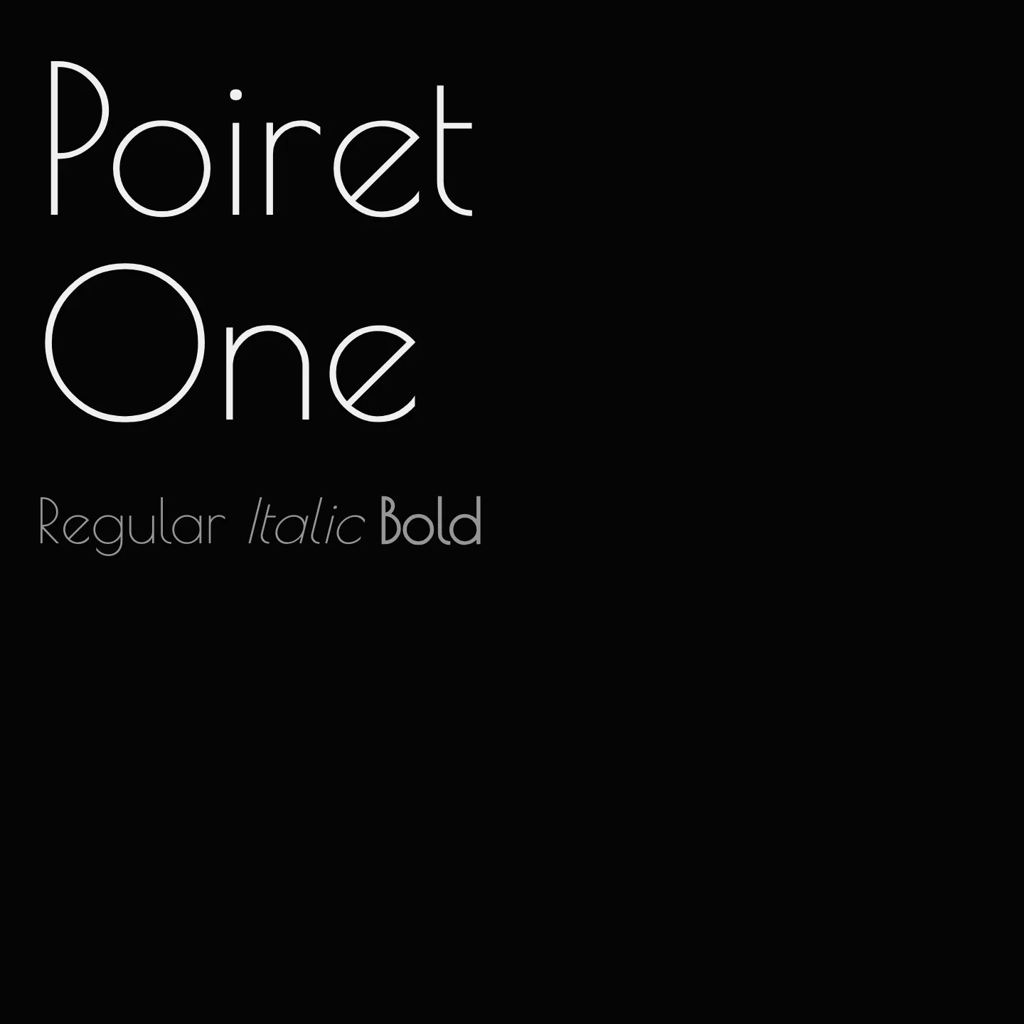 Poiret One