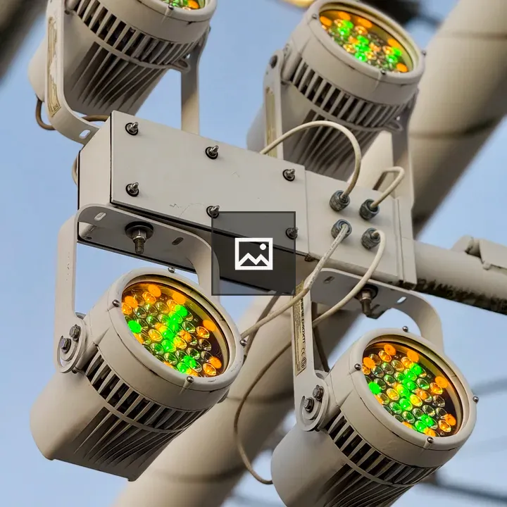 LED lights on Tilikum Crossing