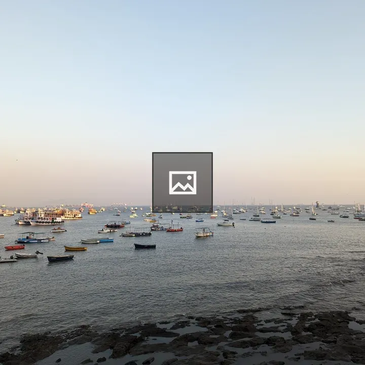 Boats Anchored at Gateway of India